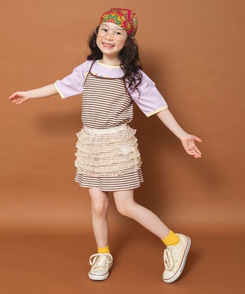 DRC branshes スカート 「WEB限定/りぃー×branshesコラボ」チュール