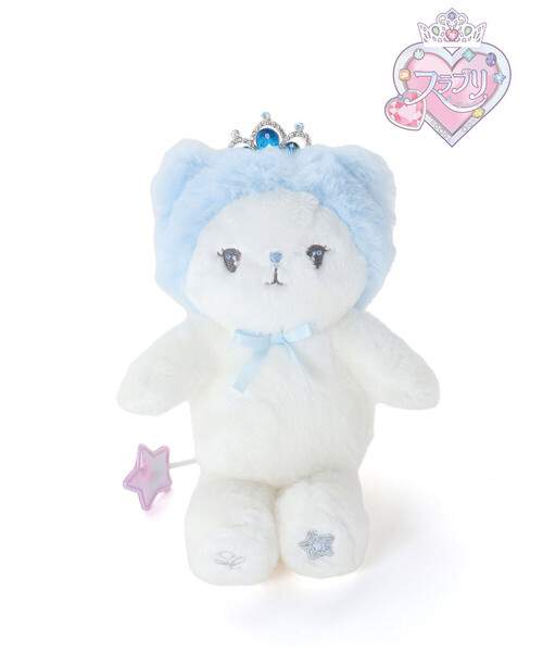 新品未使用 LA MERラメール　バッグチャーム ぬいぐるみ ホワイト SLAP SLIP（スラップスリップ） キーホルダー 「スラプリ」妖精