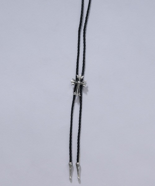 Ellno Loset（エルノロゼット） ネックレス cross motif loop tie