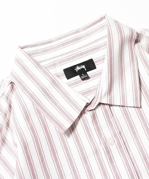 STUSSY（ステューシー） 長袖シャツ S ピンク メンズ : ZOZOTOWN Yahoo