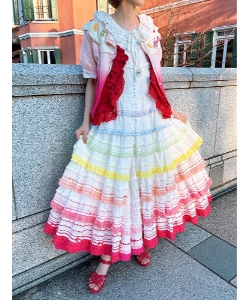 スカート かき氷グラデーションスカートの画像