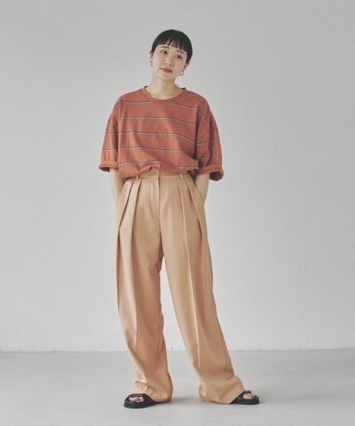 「TODAYFUL」 半袖Tシャツ FREE グリーン レディース_画像4