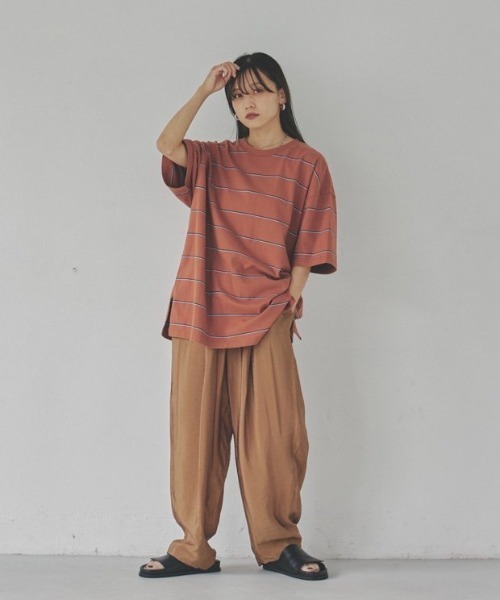 「TODAYFUL」 半袖Tシャツ FREE グリーン レディース_画像7