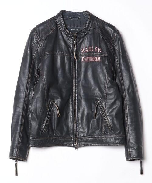 HARLEY-DAVIDSON レザージャケット ブラック Harley Davidson（ハーレー・ダビッドソン） 「Harley-Davidson