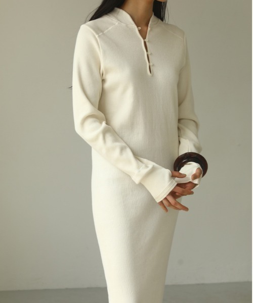 TODAYFUL 「TODAYFUL」 長袖ワンピース 36 アイボリー レディース