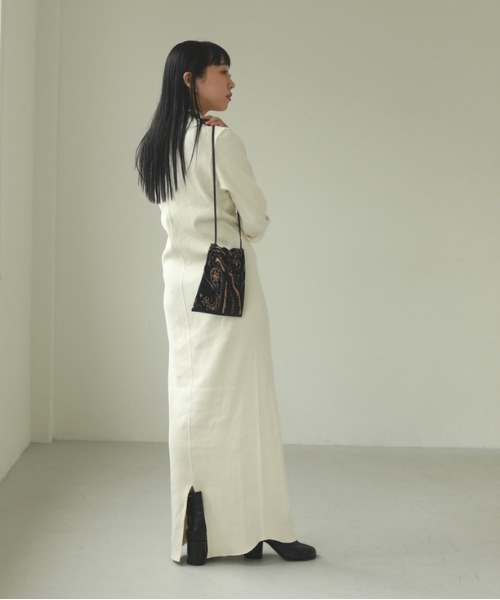 TODAYFUL ノースリーブ ロングワンピース アイボリー 36 TODAYFUL 「TODAYFUL」 長袖ワンピース 36 アイボリー レディース