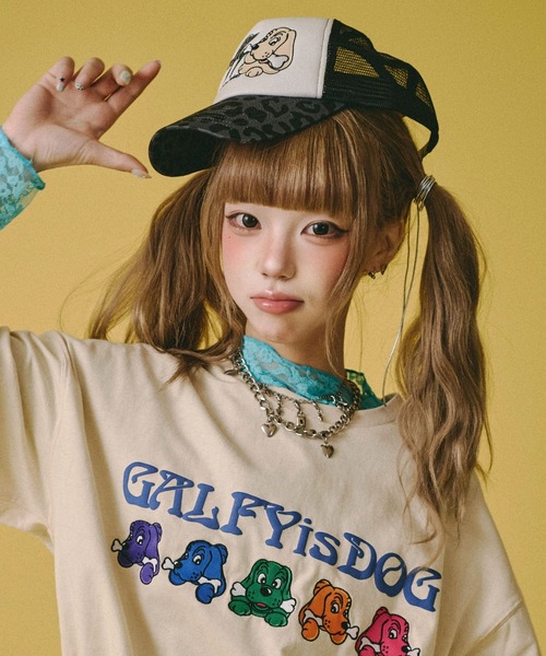 GALFY（ガルフィー） メッシュキャップ キャップ 帽子 メンズ ギャルと