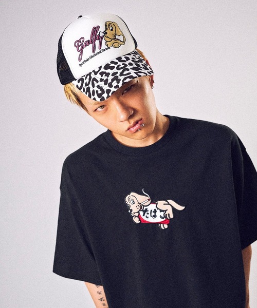 BOY プロフィール必読 メッシュキャップ 帽子 超美品 極上品 レア GALFY（ガルフィー） メッシュキャップ キャップ 帽子 メンズ ギャルと