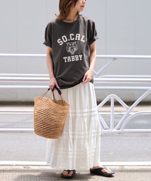 「MIXTA」 半袖Tシャツ MEDIUM ブラック レディース_画像2