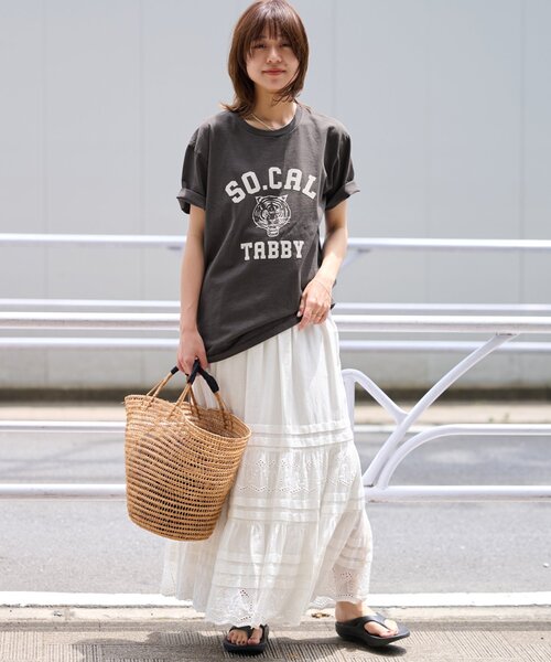 「MIXTA」 半袖Tシャツ MEDIUM ブラック レディース_画像5