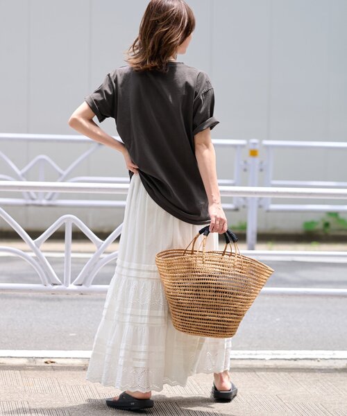 「MIXTA」 半袖Tシャツ MEDIUM ブラック レディース_画像6