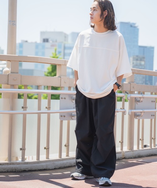 「WEGO」 「Sunday skate club」半袖Tシャツ LARGE ブラック メンズ_画像2