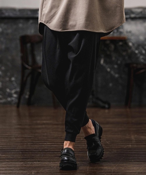 パンツ mp15106-Brushed Tuck Slub Jogger Pants ジョガーパンツ(A71326cmb) メンズの画像