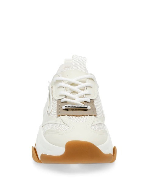 「STEVE MADDEN」 ローカットスニーカー 8.5 ブラック×ホワイト レディース_画像9