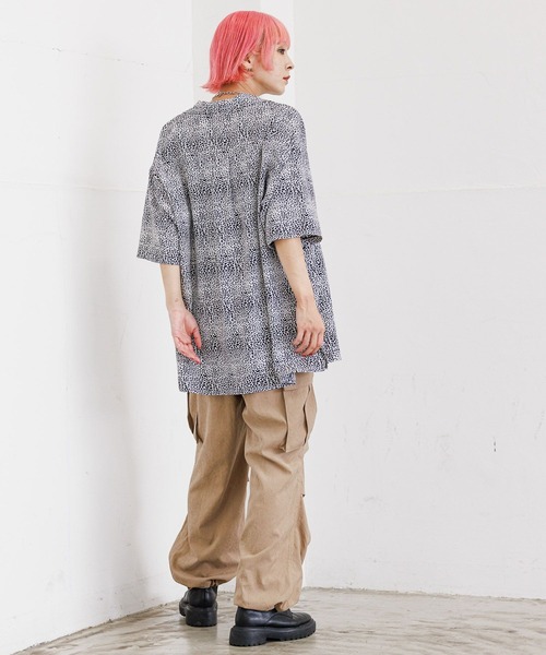 「PBLIM」 カーゴパンツ MEDIUM カーキ レディース_画像8