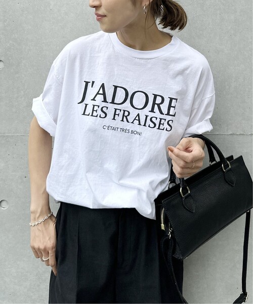 tシャツ 「WEB限定 / 追加」フレンチロゴTシャツ 3 レディースの画像