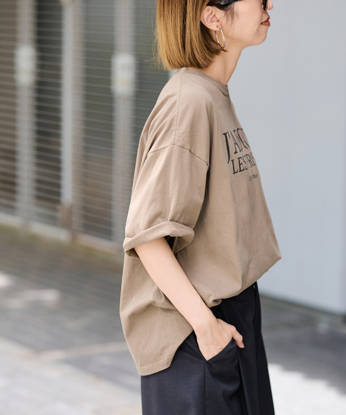 tシャツ 「WEB限定 / 追加」フレンチロゴTシャツ 3 レディースの画像