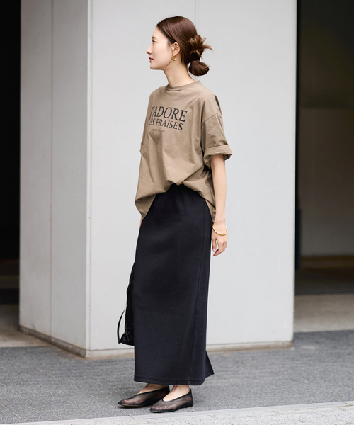 tシャツ 「WEB限定 / 追加」フレンチロゴTシャツ 3 レディースの画像