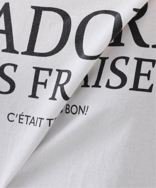tシャツ 「WEB限定 / 追加」フレンチロゴTシャツ 3 レディースの画像