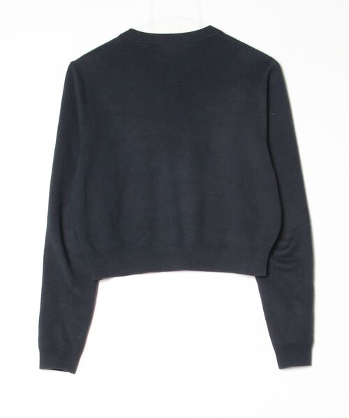 「CABaN」 ニットカーディガン X-SMALL ネイビー レディース_画像2