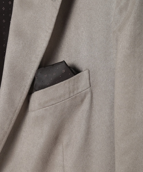 「MEN'S BIGI」 テーラードジャケット 01 ボルドー メンズ_画像8