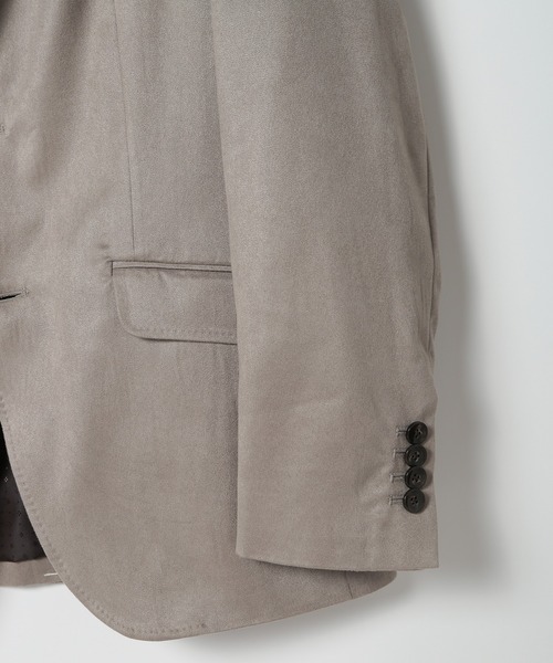 「MEN'S BIGI」 テーラードジャケット 01 ボルドー メンズ_画像9