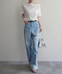 tシャツ 半袖 「Rashik」ボートネックト...の詳細画像2
