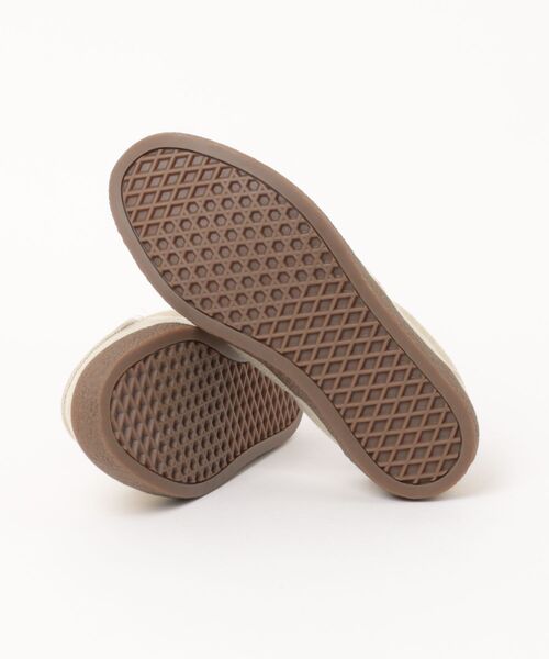 新品未使用28.5cm VANS 本革スニーカーブーツ モカシンMIDカット黒 VANS（ヴァンズ） スニーカー WOODY ウッディー V3760 NATURAL/BROWN