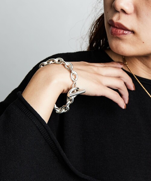「FREAK'S STORE」 ブレスレット ONE SIZE シルバー メンズ_画像5