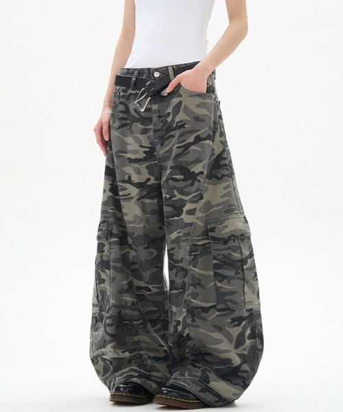 「WESTBOY」 カーゴパンツ M グレー メンズ_画像9