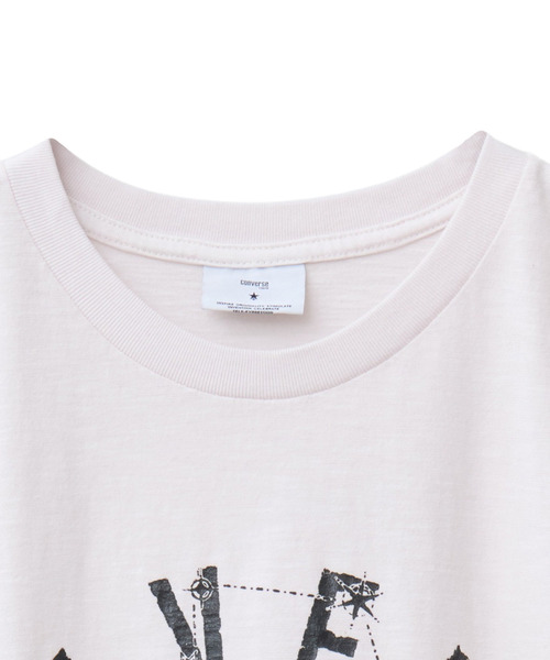 「CONVERSE TOKYO」 半袖Tシャツ 3 ブラック レディース_画像5