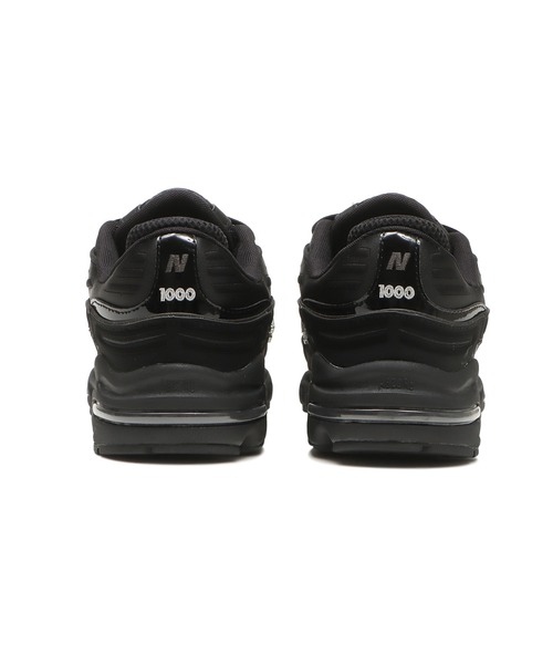 「New Balance」 ローカットスニーカー 30.0cm ブラック メンズ_画像4
