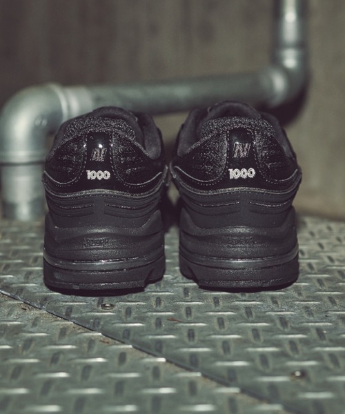 「New Balance」 ローカットスニーカー 30.0cm ブラック メンズ_画像9