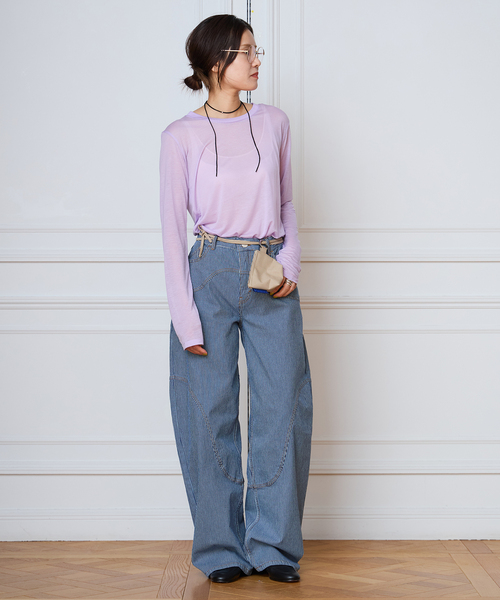 BASERANGE（ベースレンジ） tシャツ LONG SLEEVE TEE TTLSLY-AW26