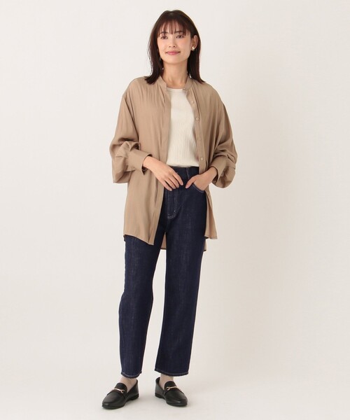「Afternoon Tea」 デニムパンツ MEDIUM ネイビー レディース_画像2