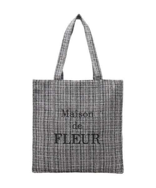 Maison de FLEUR（メゾンドフルール） トートバッグ ブランドロゴ刺繍