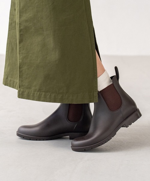 menue（メヌエ） 長靴 レインブーツ サイドゴア 防水 レインブーツ