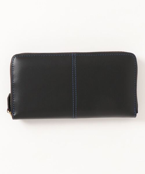 長財布 財布 スプリットレザーラウンドファスナー長財布 メンズ