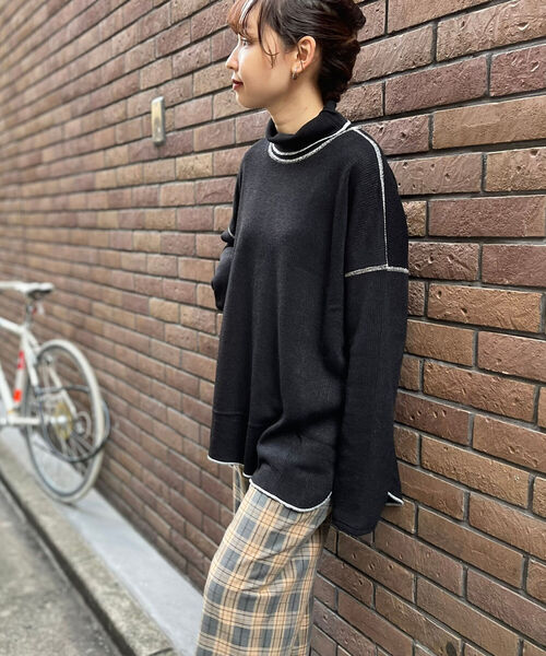 セールお得 tシャツ PayPayモール店 - 通販 - PayPayモール Tシャツ ニットソータートルネックプルオーバー ZOZOTOWN 人気お得