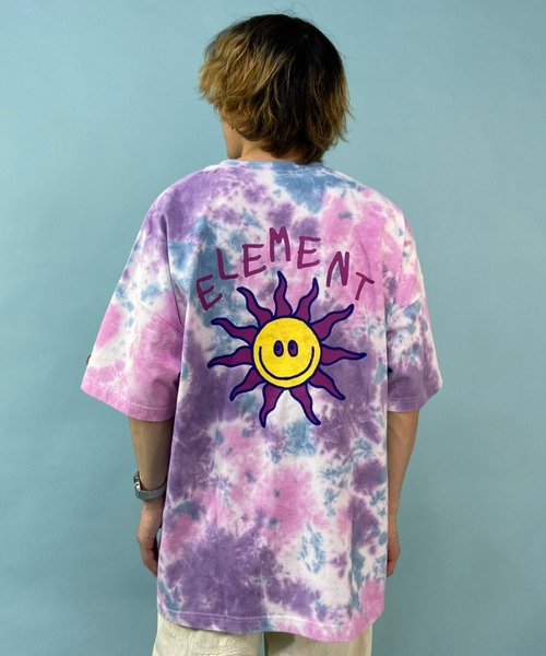 DevilAnthem　タイダイTシャツ Roxy SUMMER DREAMS ウィメンズ 半袖Tシャツ タイダイ染め