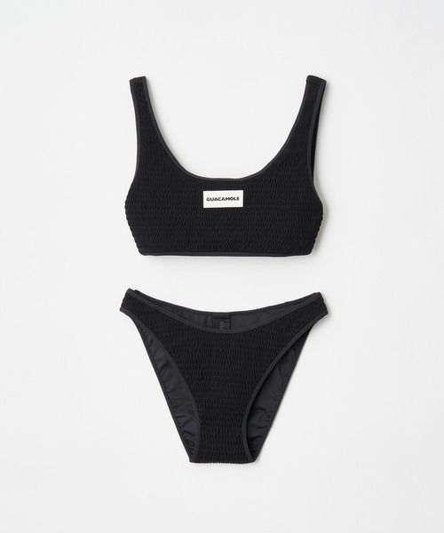 GUACAMOLE 水着 SCRUNCH HIGH LEG BIKINI レディース : ZOZOTOWN