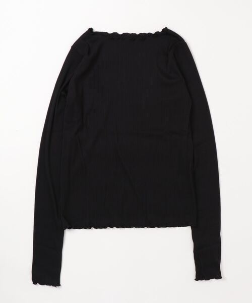 TRIANGLE PALETTE tシャツ 指抜きリブメロートップス レディース