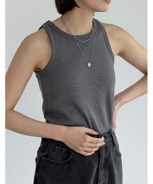 Re:EDIT（リエディ） タンクトップ ノースリーブ 「神山まりあさん着用