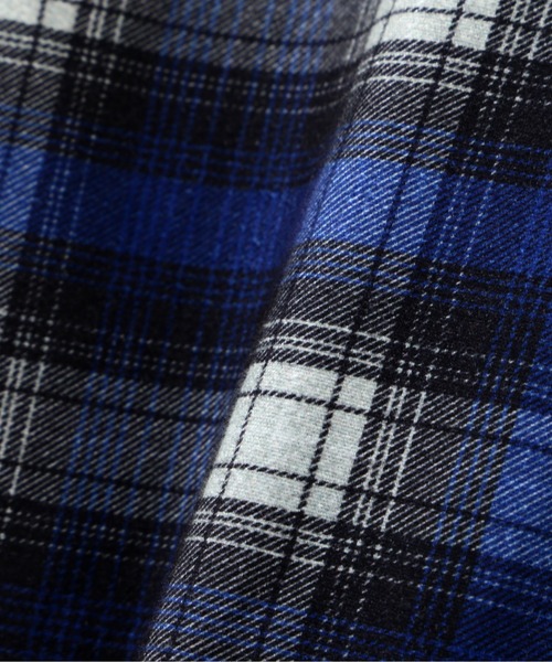 Schott N.Y.C シャツ Schott/ショット/BAJA HOODED OMBRE NEL SHIRT 