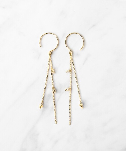 k18 k10 トッカ　TOCCA ピアス TOCCA（トッカ） ピアス SEEDS PIERCED EARRINGS K10イエローゴールド