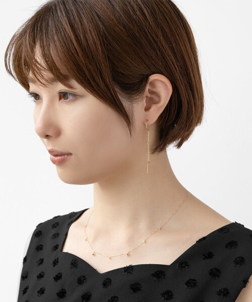 TOCCA（トッカ） ピアス SEEDS PIERCED EARRINGS K10イエローゴールド