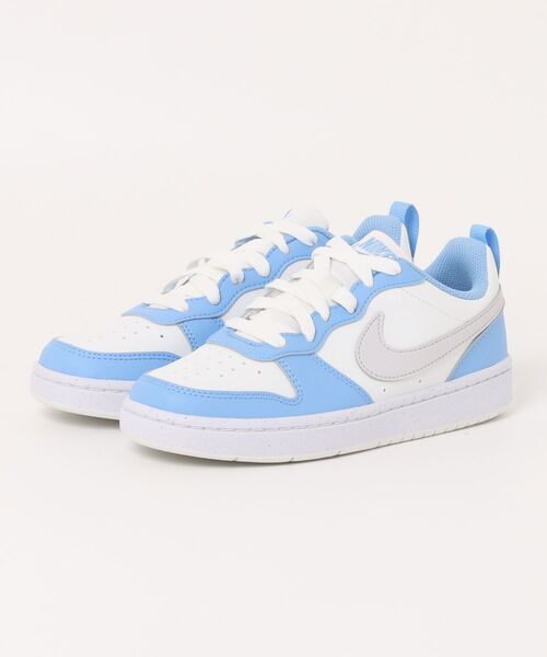 スニーカー 「NIKE」コート ボロー LOW リクラフト GS キッズ 子供 男の子 女の子の画像