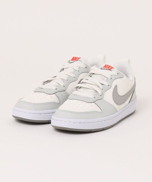 スニーカー 「NIKE」コート ボロー LOW リクラフト GS キッズ 子供 男の子 女の子の画像
