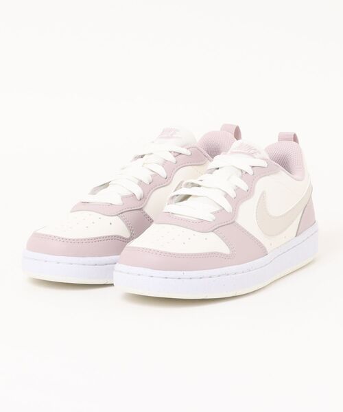 スニーカー 「NIKE」コート ボロー LOW リクラフト GS キッズ 子供 男の子 女の子の画像
