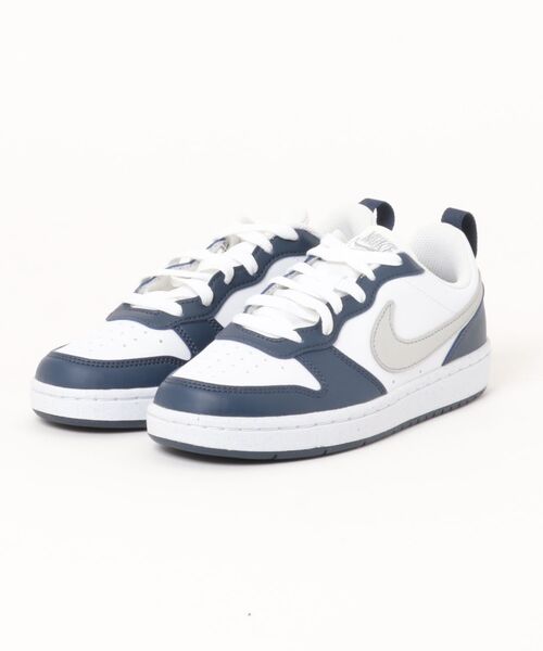 スニーカー 「NIKE」コート ボロー LOW リクラフト GS キッズ 子供 男の子 女の子の画像
